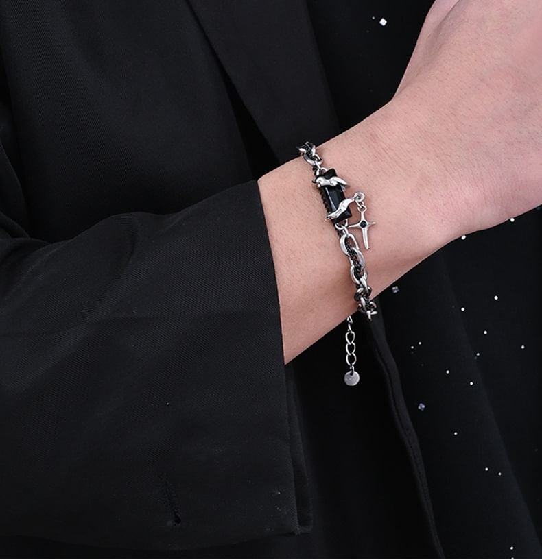 Lilafey - Strass Ster Ketting Armband