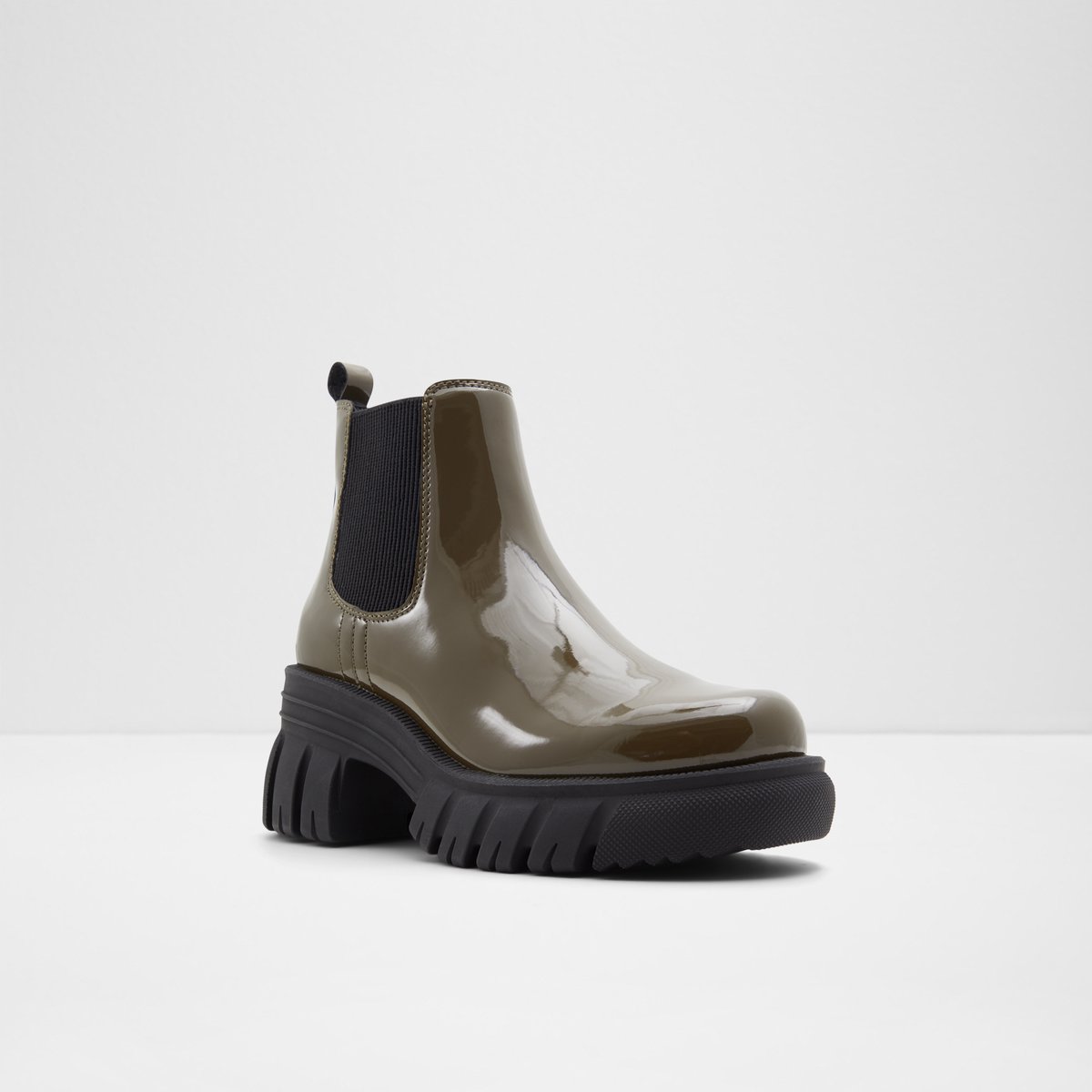 Fairlane Khaki Women Chelsea boots