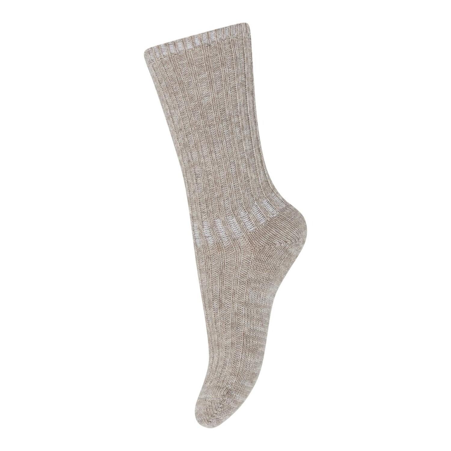 MP Denmark | Quinn socks | Light Brown Melange