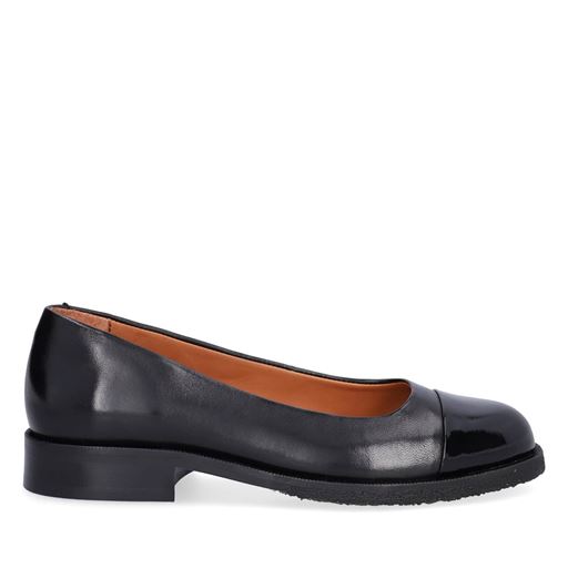 Billi Bi A7018 Ballerinasko, Black Patent/Black Nappa, 39