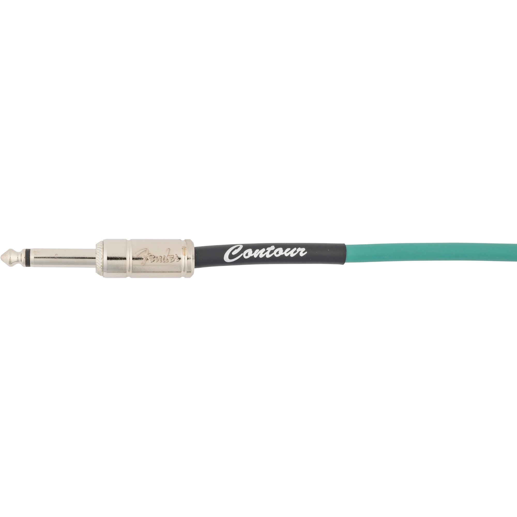 Fender Contour 30 ft Coiled Sherwood Green instrumentkabel 9 meter