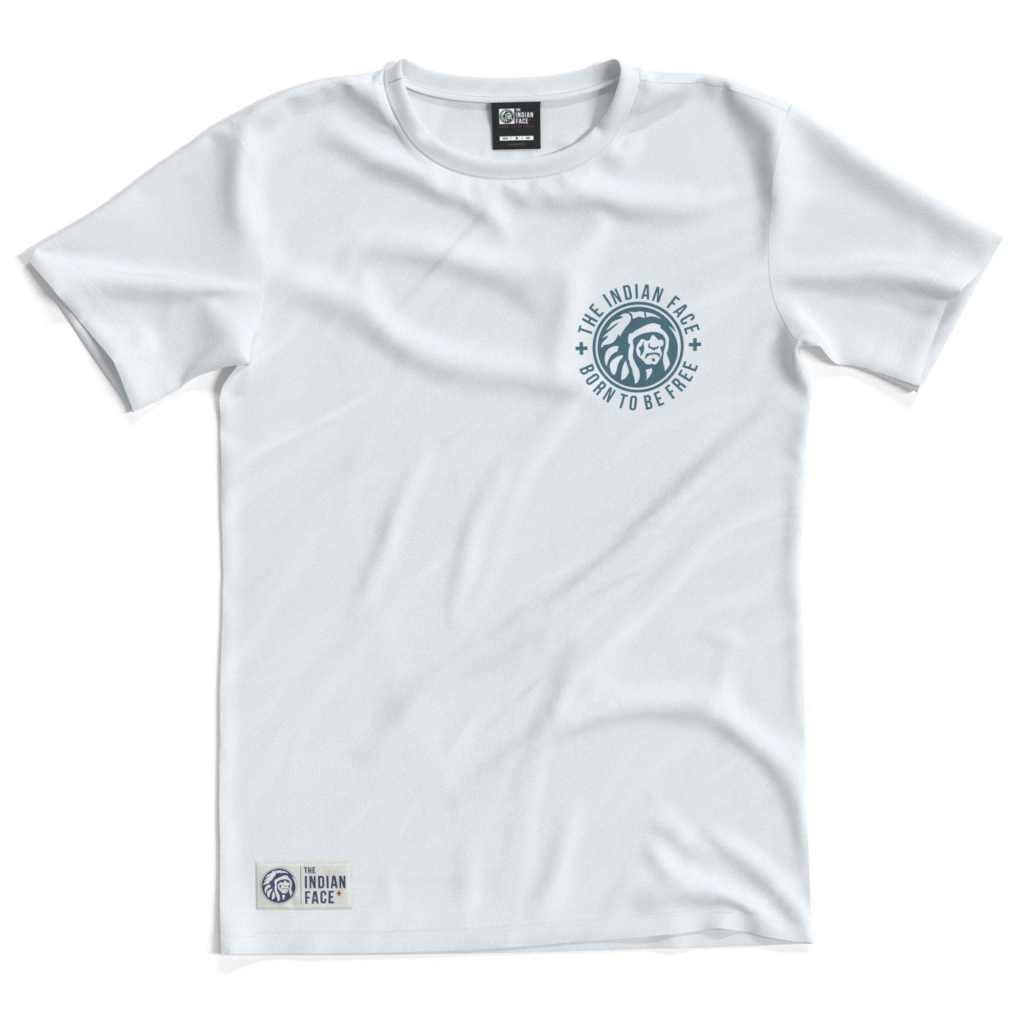 Camiseta icônica com o rosto indiano