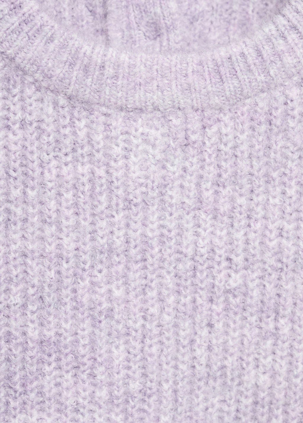 Mango Kids trui lila gebreid