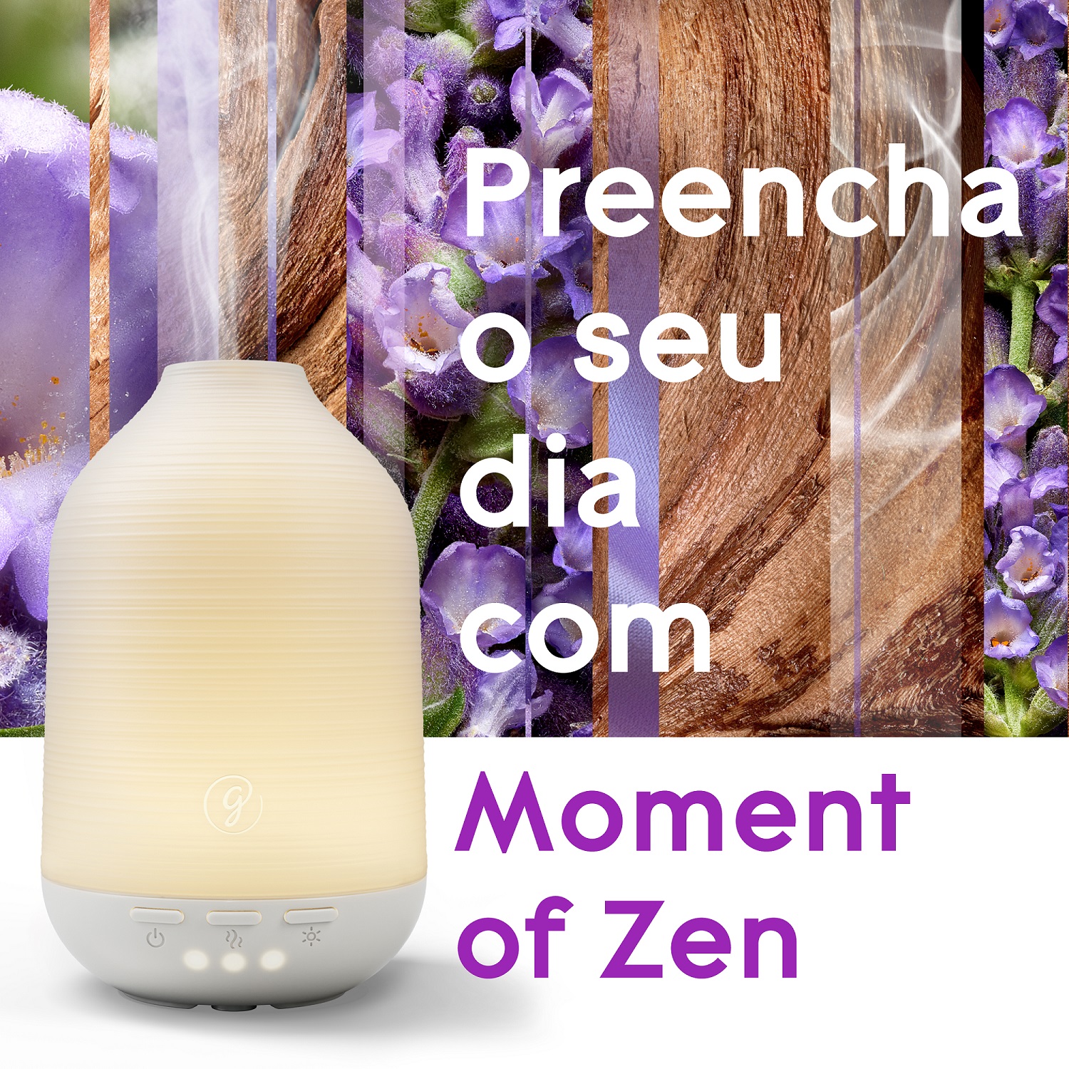 AMBIENTADOR APARELHO GLADE COOL MIST ZEN 1 UN