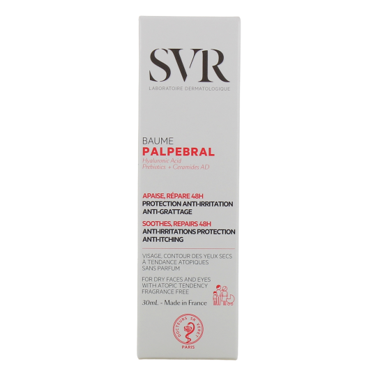 SVR Palpebral baume apaisant réparateur - Contour des yeux sec