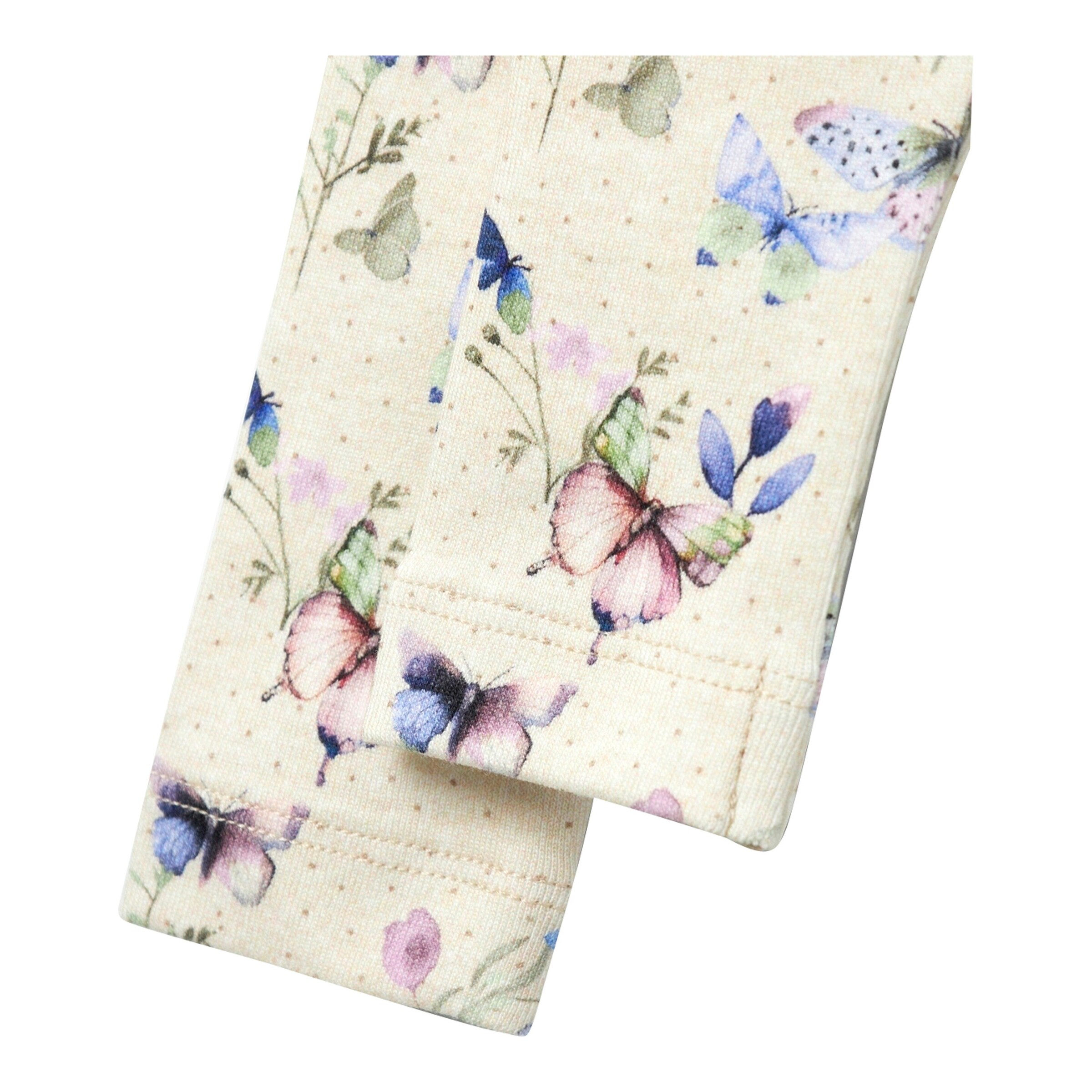 NAME IT Leggings Schmetterlinge beige/bunt