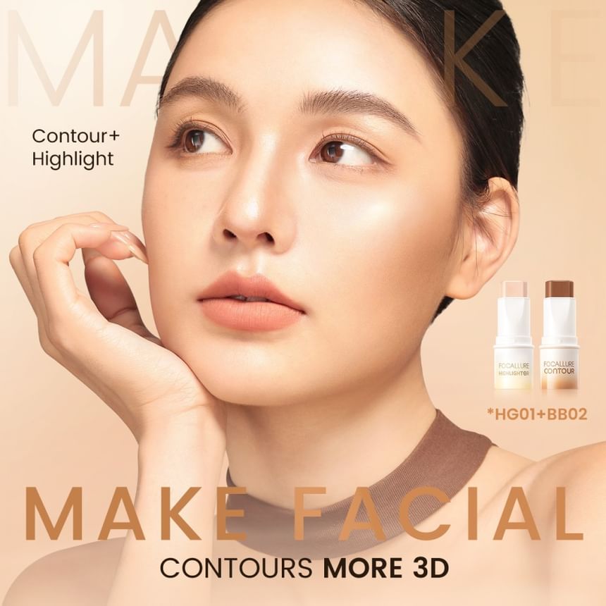 FOCALLURE - Dewy Glow Contour Stick - 2 kleuren