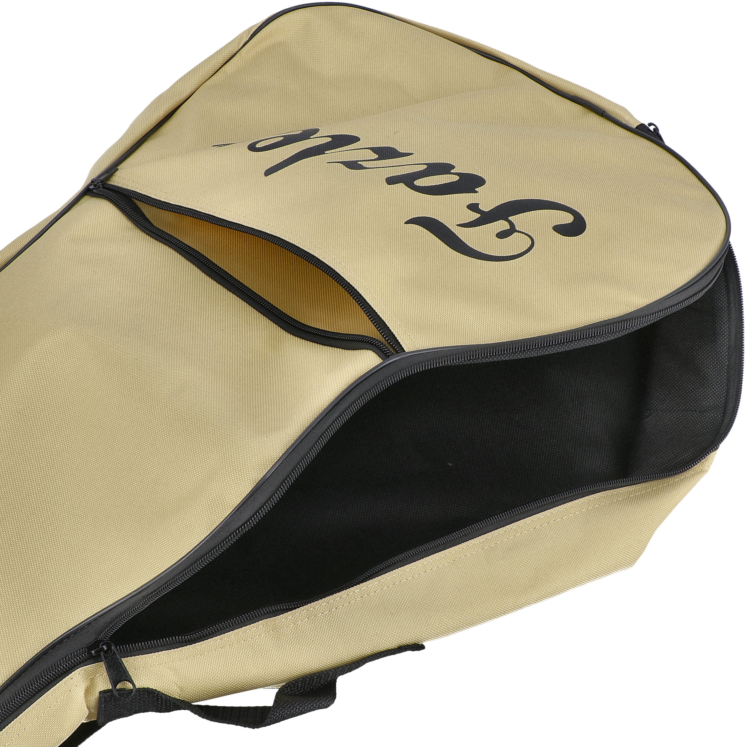 Fazley Carrier B4CK Basic gigbag voor 4/4 klassieke gitaar khaki