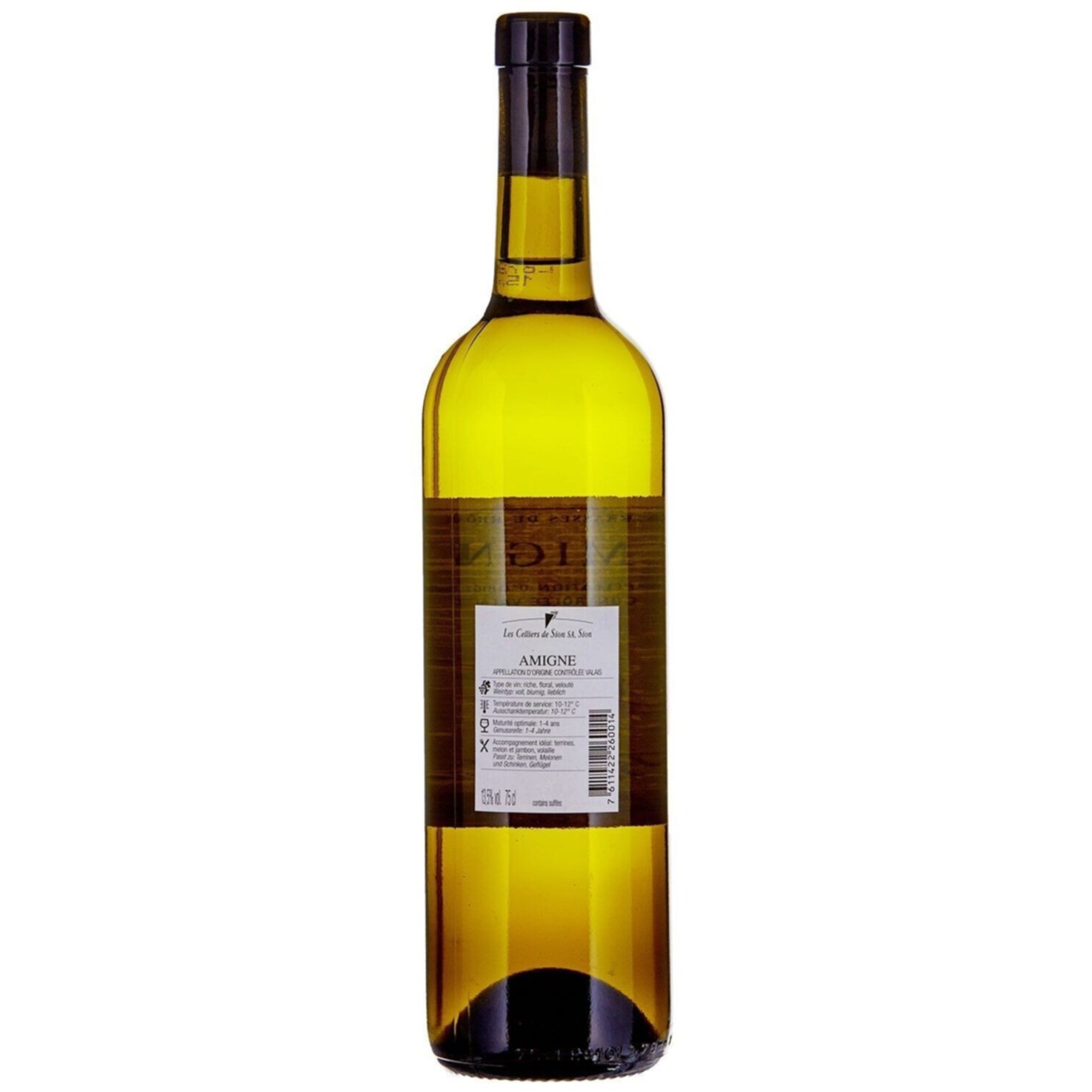 Valais AOC Bibacchus Amigne -75cl