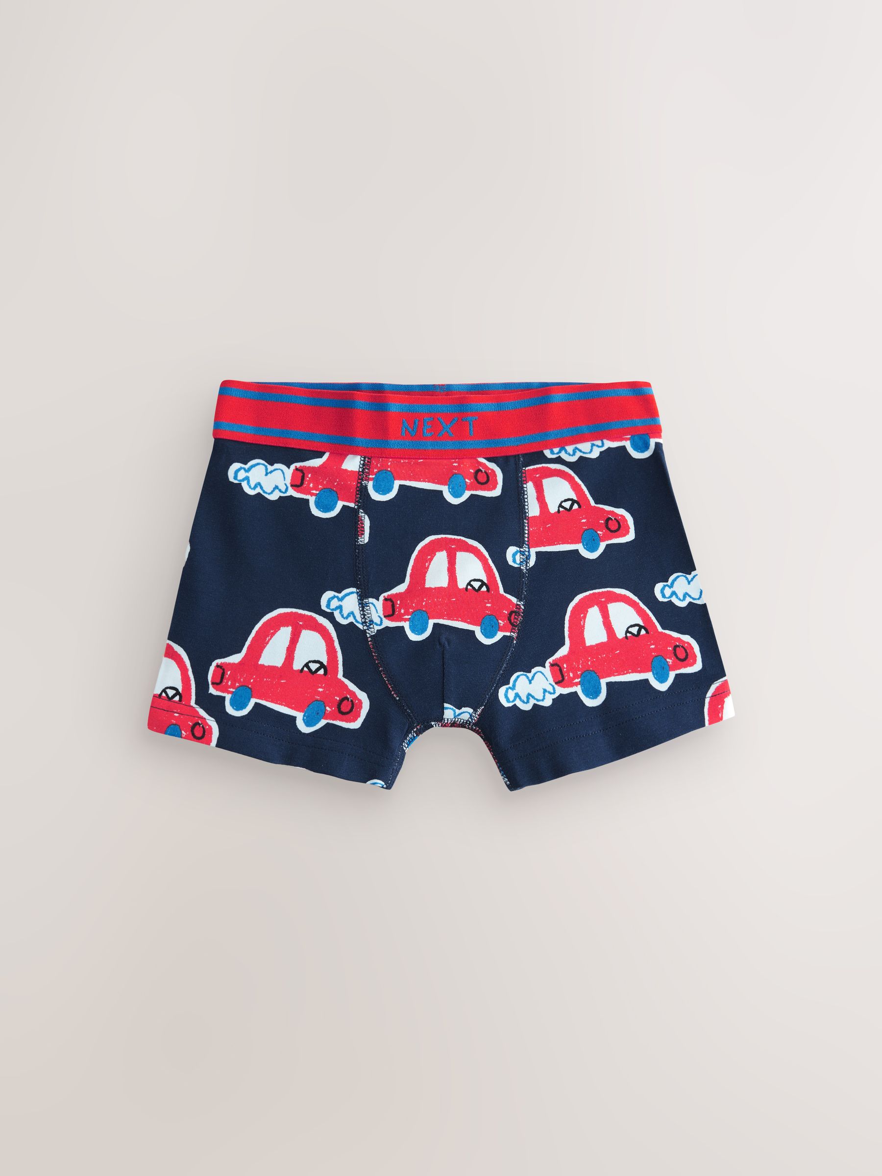 Meerdere autoprints - Verpakking van 7 boxershorts (1,5 - 12 jr)