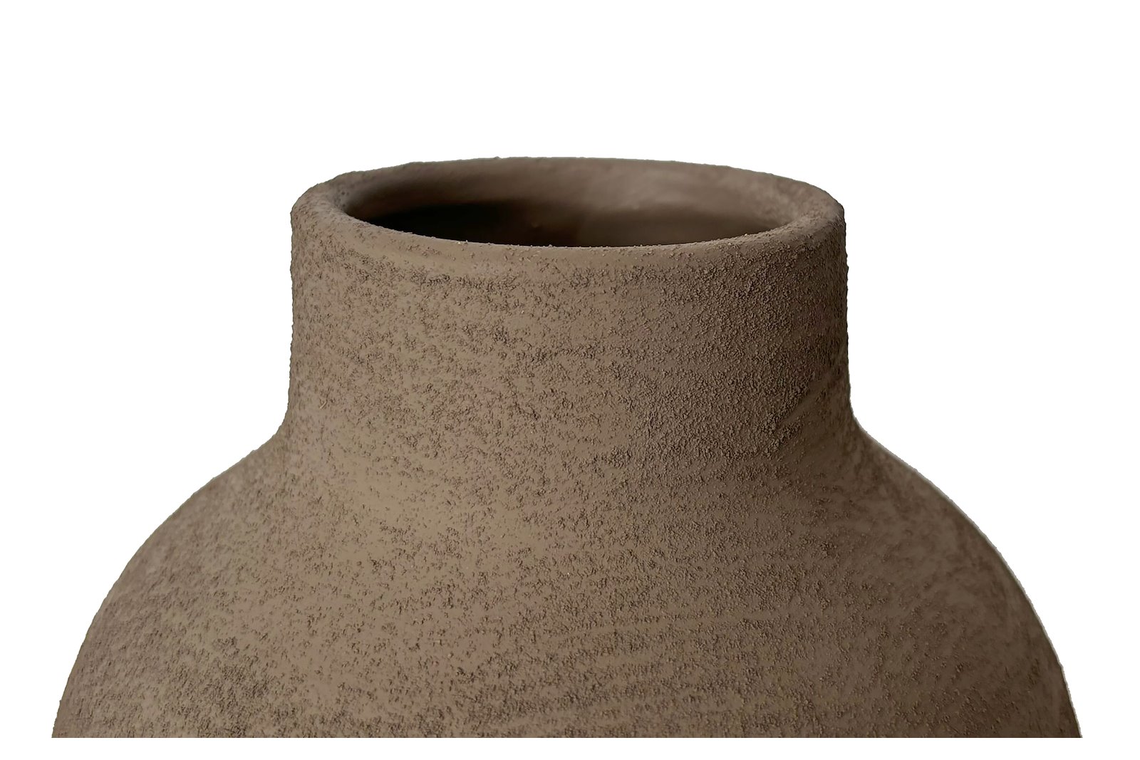 Terre vase Brun Ø13,5 H27,5 cm