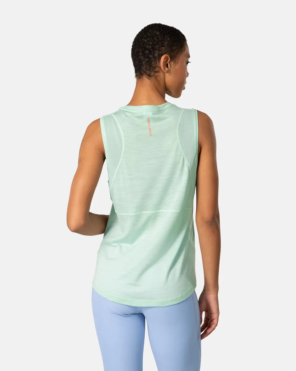 Kari Traa Embla Wool Top Light Green