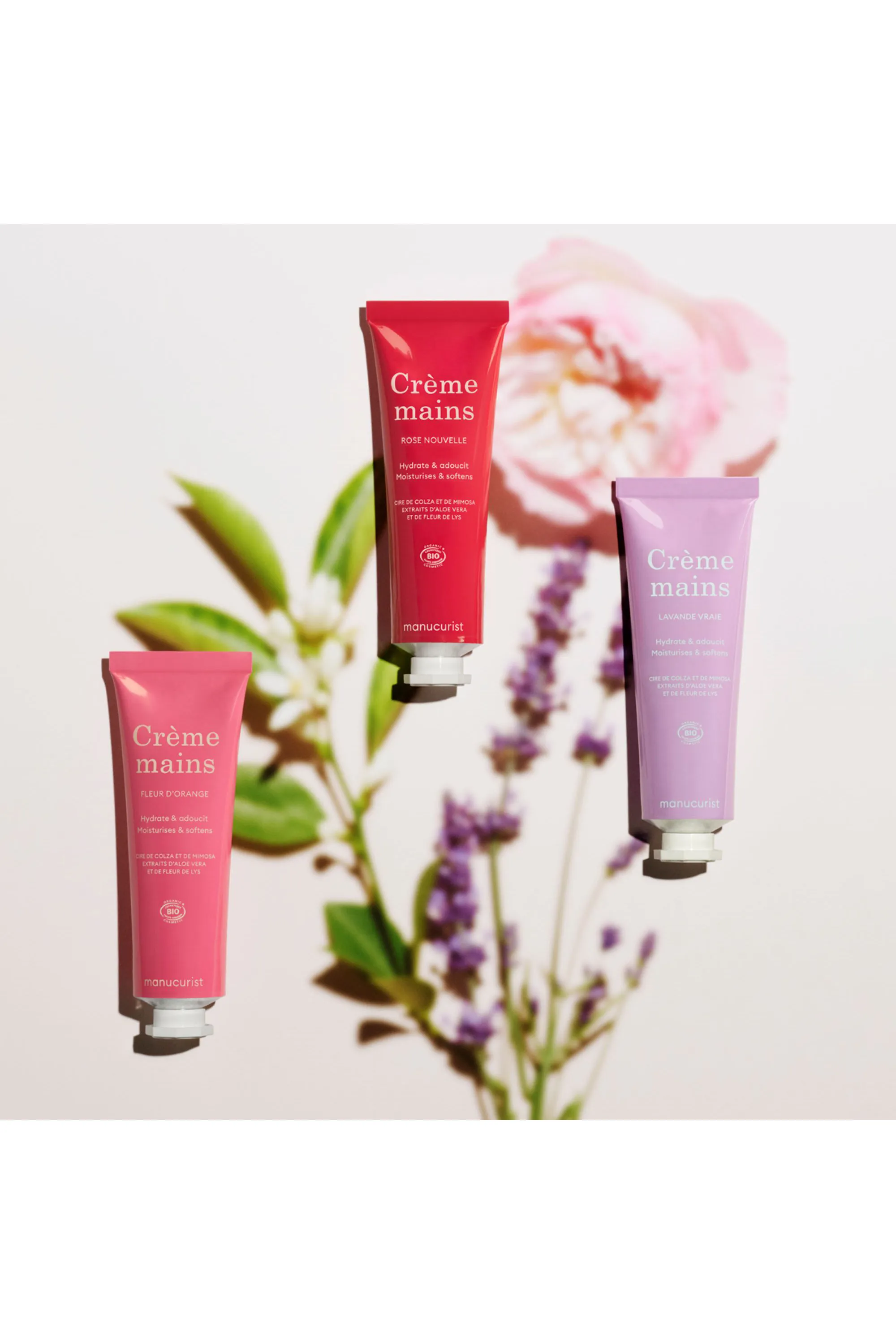Manucurist Crème mains Rose Nouvelle-60 ml