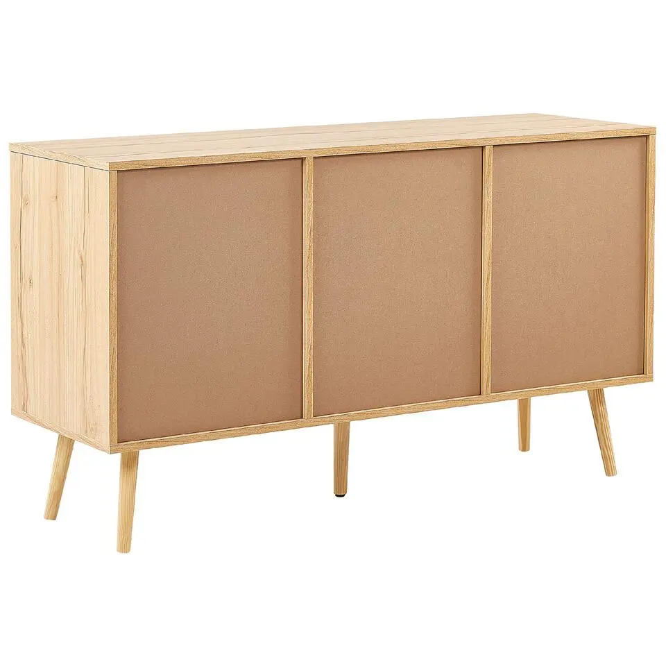 PEROTE - Sideboard - Lichte houtkleur - Rotan