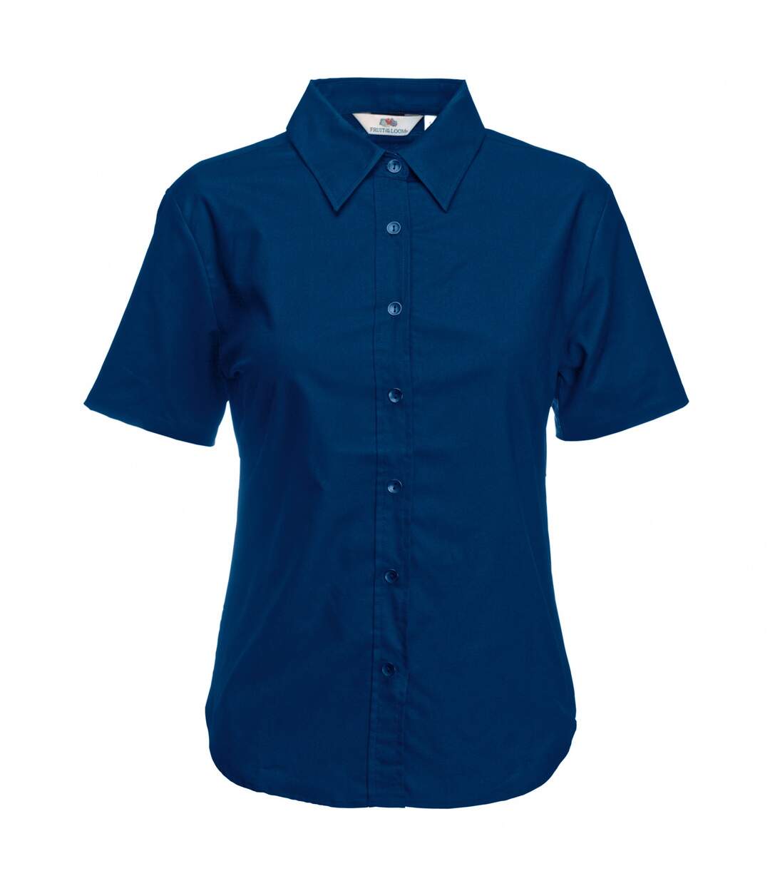 Fruit Of The Loom - Chemisier à manches courtes - Femme (Bleu marine) - UTBC398