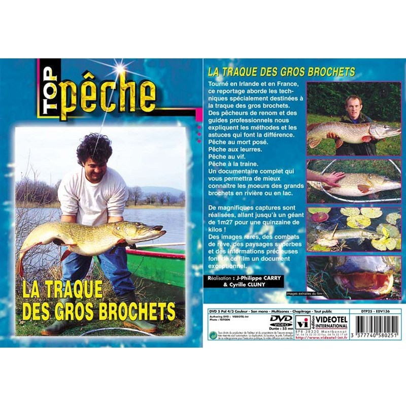 Dvd - La Traque Des Gros Brochets