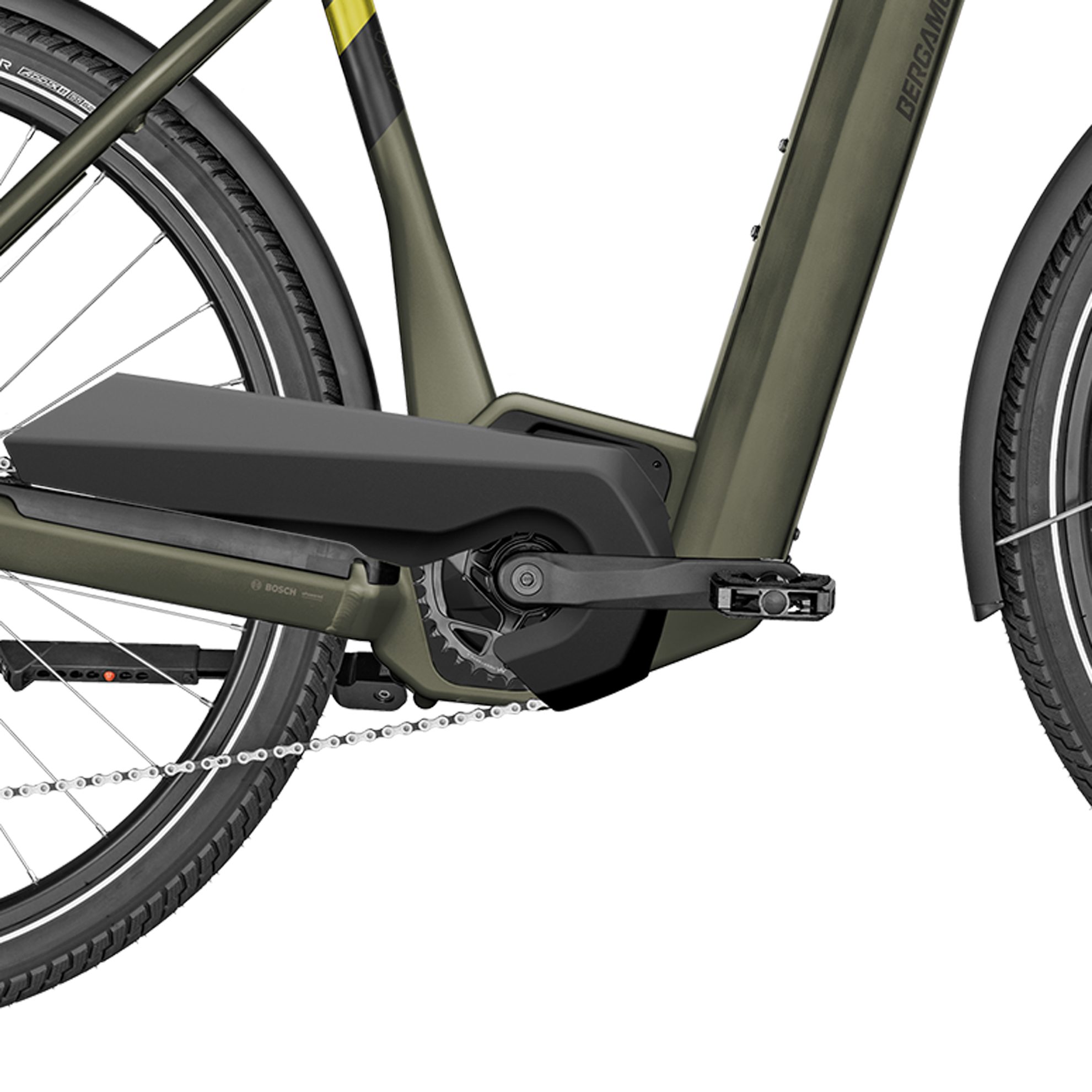 Bergamont E-Horizon Edition 5 Gent E-Trekkingrad Herren matt khaki green