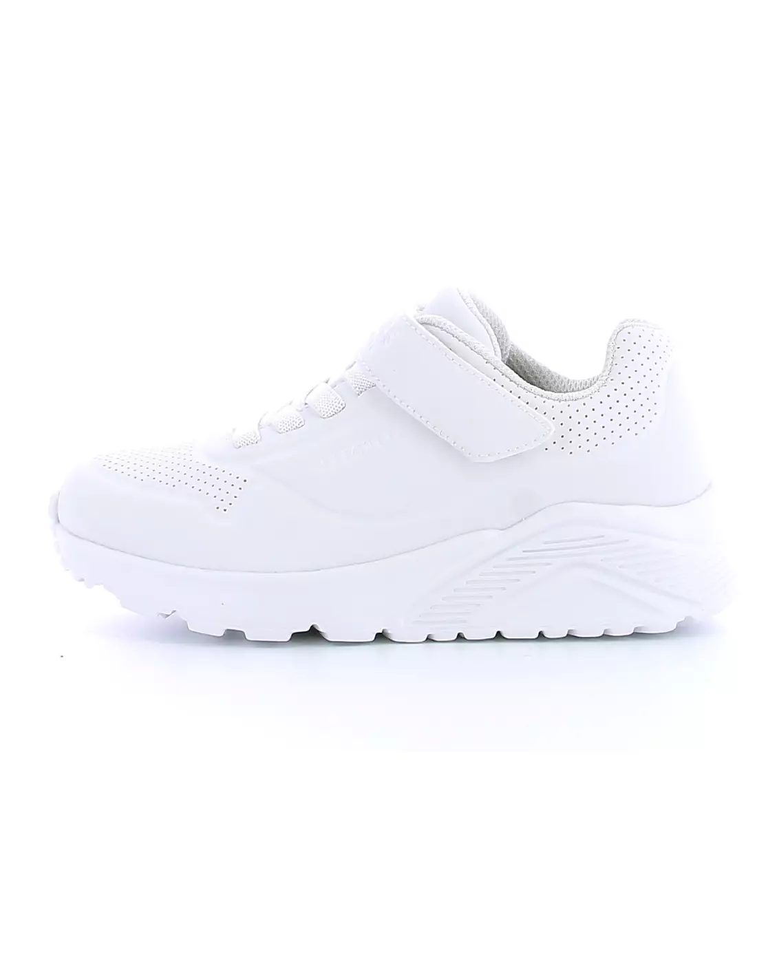 SKECHERS UNO LITE - Baskets WHITESYNTHETIC&TRIM
