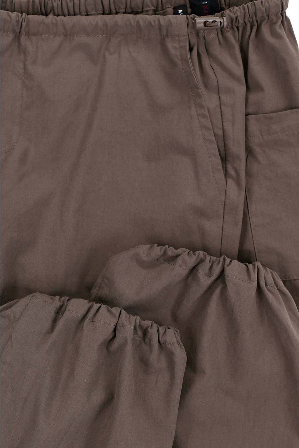 LOOXS low waist loose fit broek bruin