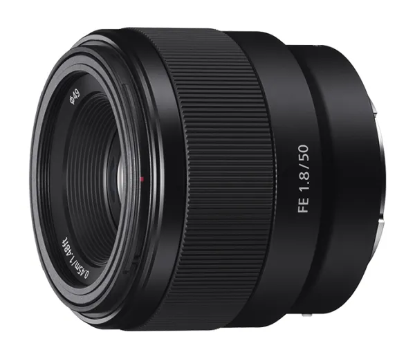Sony SEL50F18F - Objektiv - 50 mm - f/1.8 FE - Sony E-mount - for Cinema Line; a VLOGCAM; a1; a1 II; a6700; a7 IV; a7C; a7C II; a7CR; a7R V; a7s III; a9 III