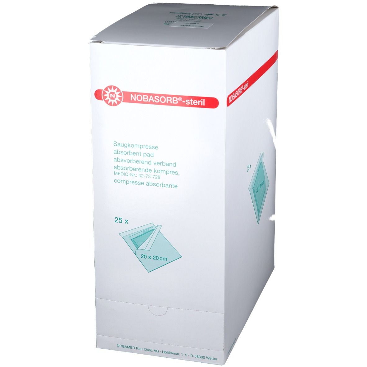 NOBASORB® steril 20 x 20 cm