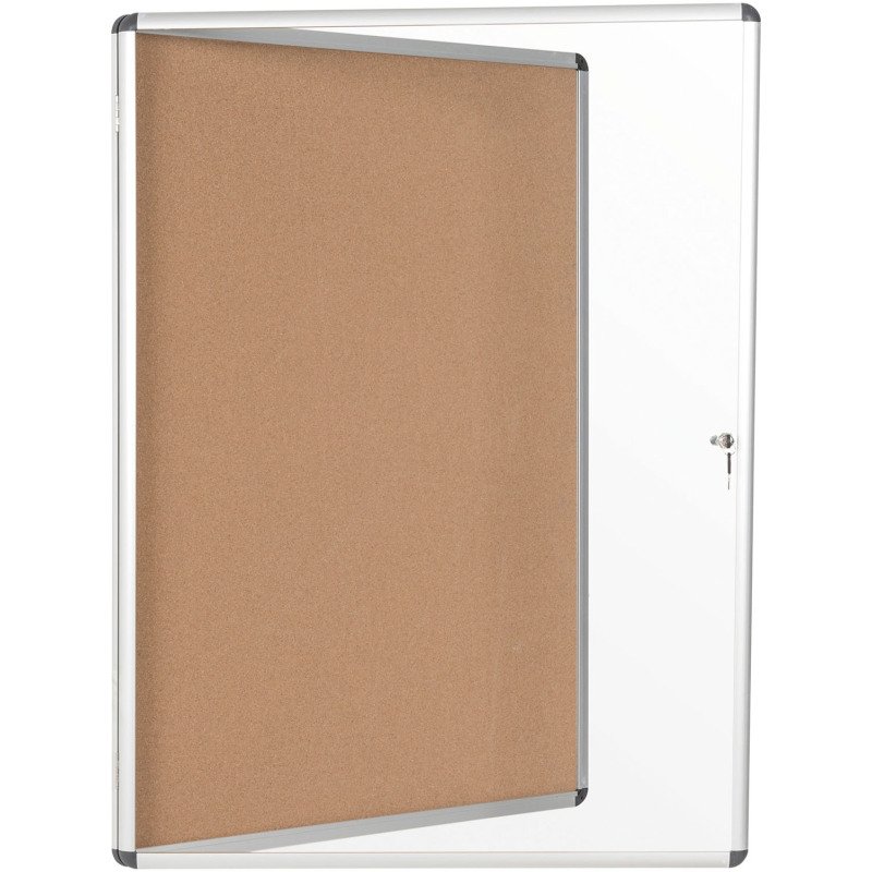 Vitrine d'affichage intérieur fond liege Enclore Bi-Office - 16 feuilles
