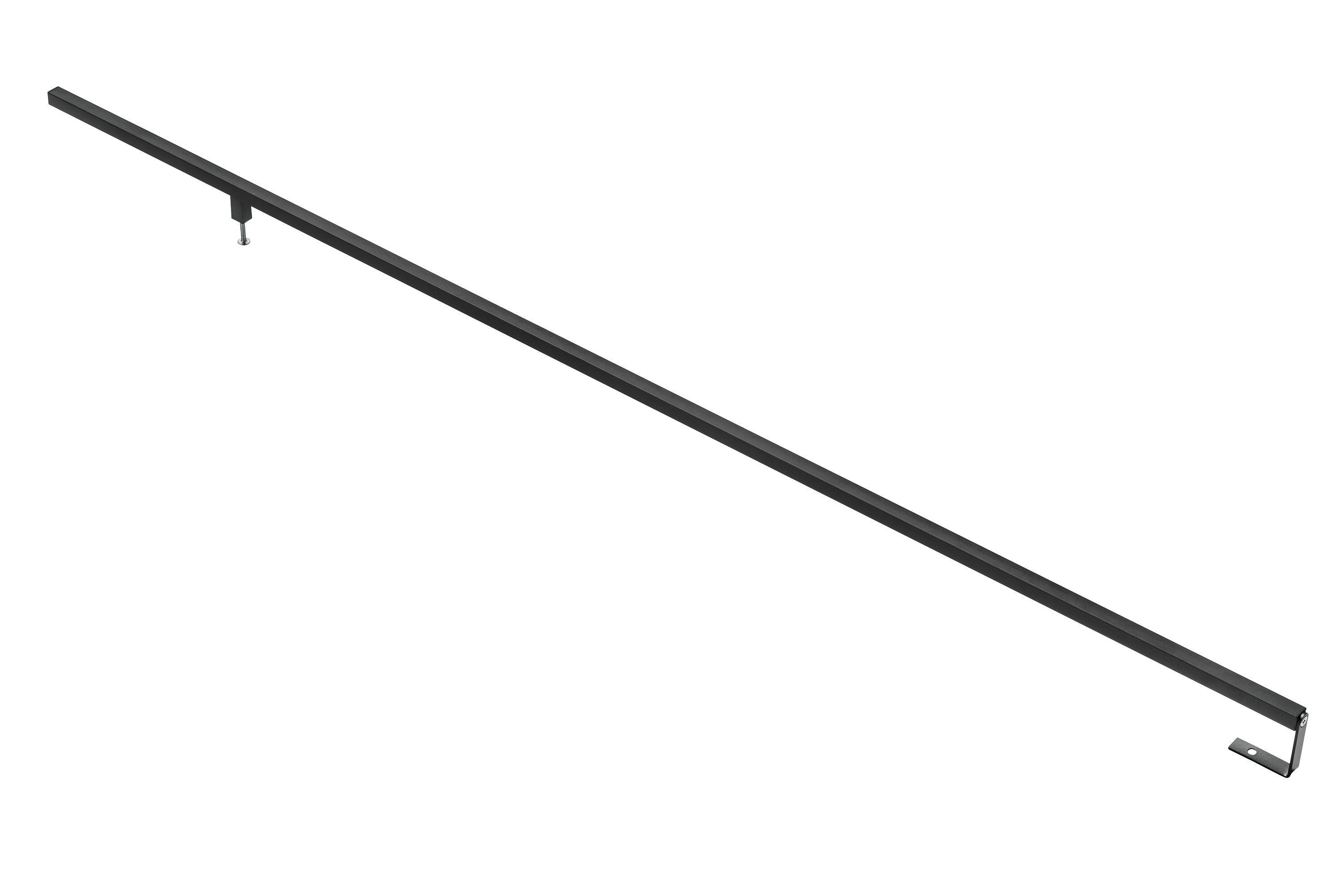 MODUL Griff - Schwarz / B: 1.2 cm x T: 109.0 cm x H: 3.3 cm