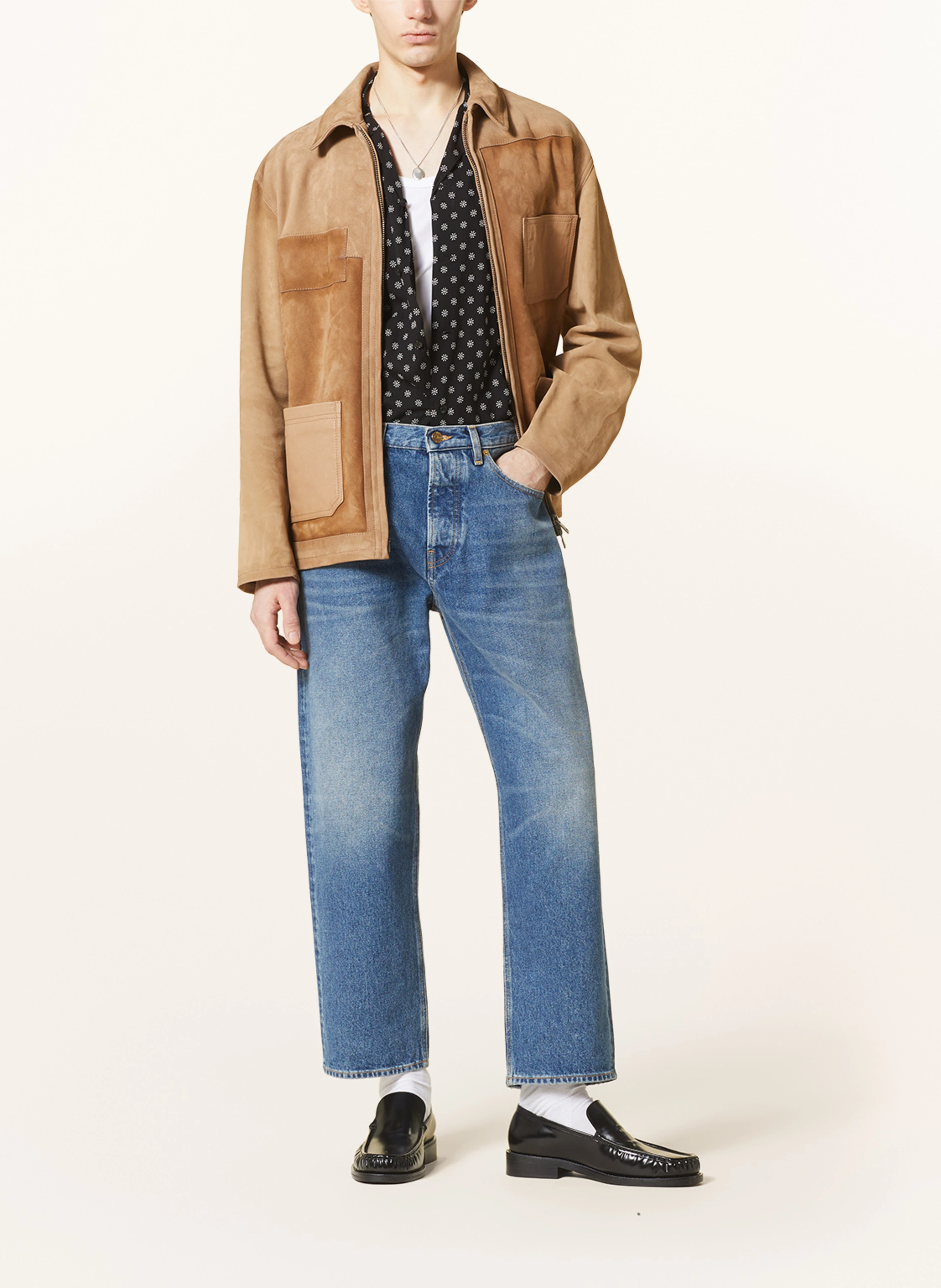 GOLDEN GOOSE Lederjacke