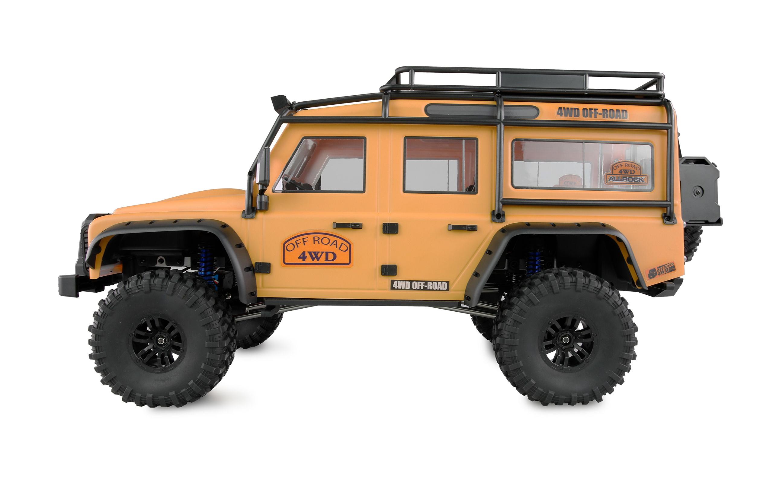Scale Crawler ALLRock H8, Gelb ARTR, 1:8<br>High-Class-Crawler im Massstab 1:8