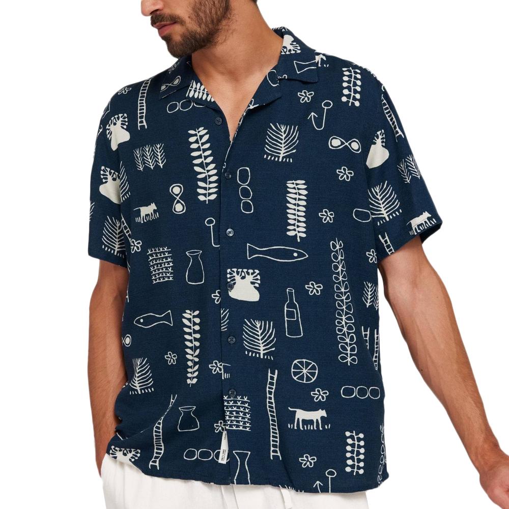 Only & Sons Chemise Marine Homme Only & Sons Salvin