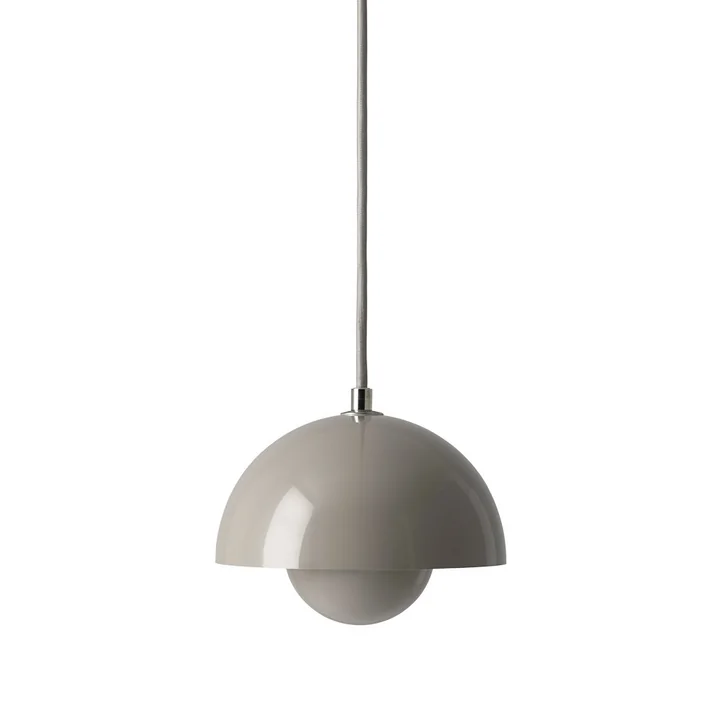 &Tradition - FlowerPot Pendelleuchte VP10, grau-beige