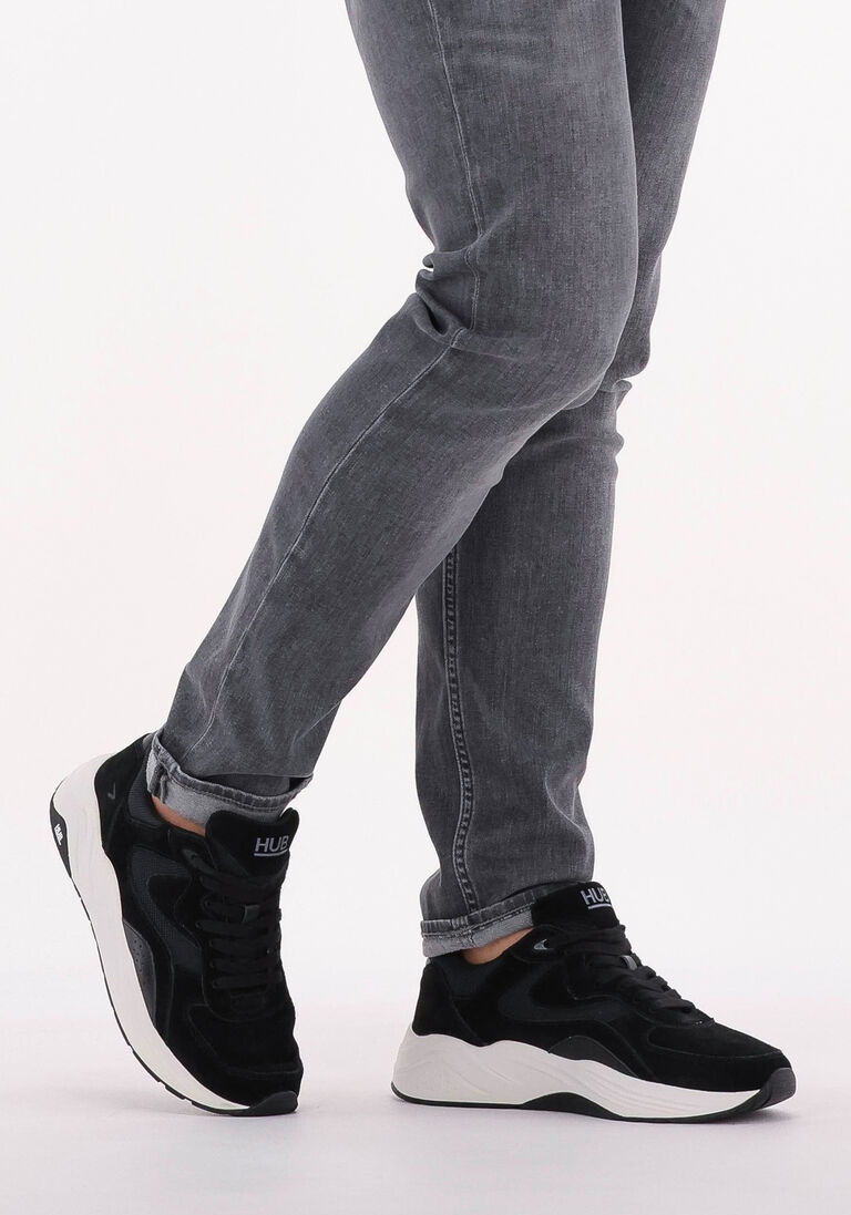 HUB zwarte hub lage sneakers eclipse-m