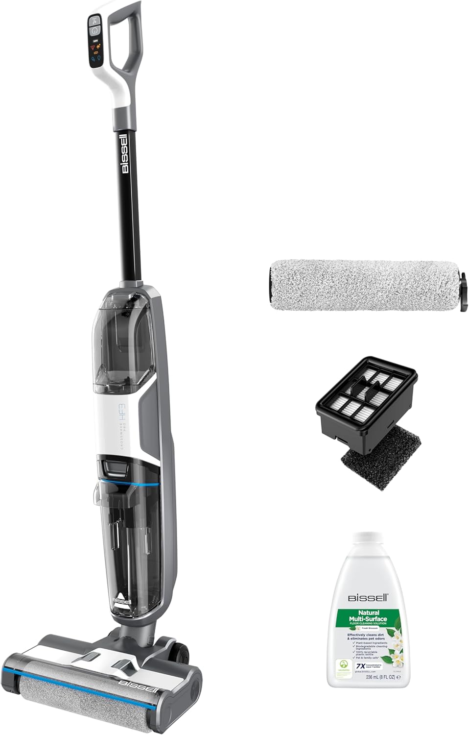Aspirateur balai Bissell B3641N CrossWave HF3 Cordless Pro