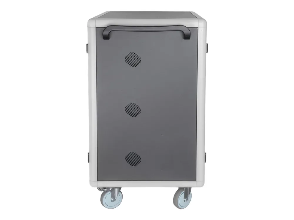 DIGITUS DN-45002 - Vogn med hjul (kun opladning) - for 30 tablets / notebooks - låsbar - stål - sort, RAL 9005 - skærmstørrelse: op til 15,6