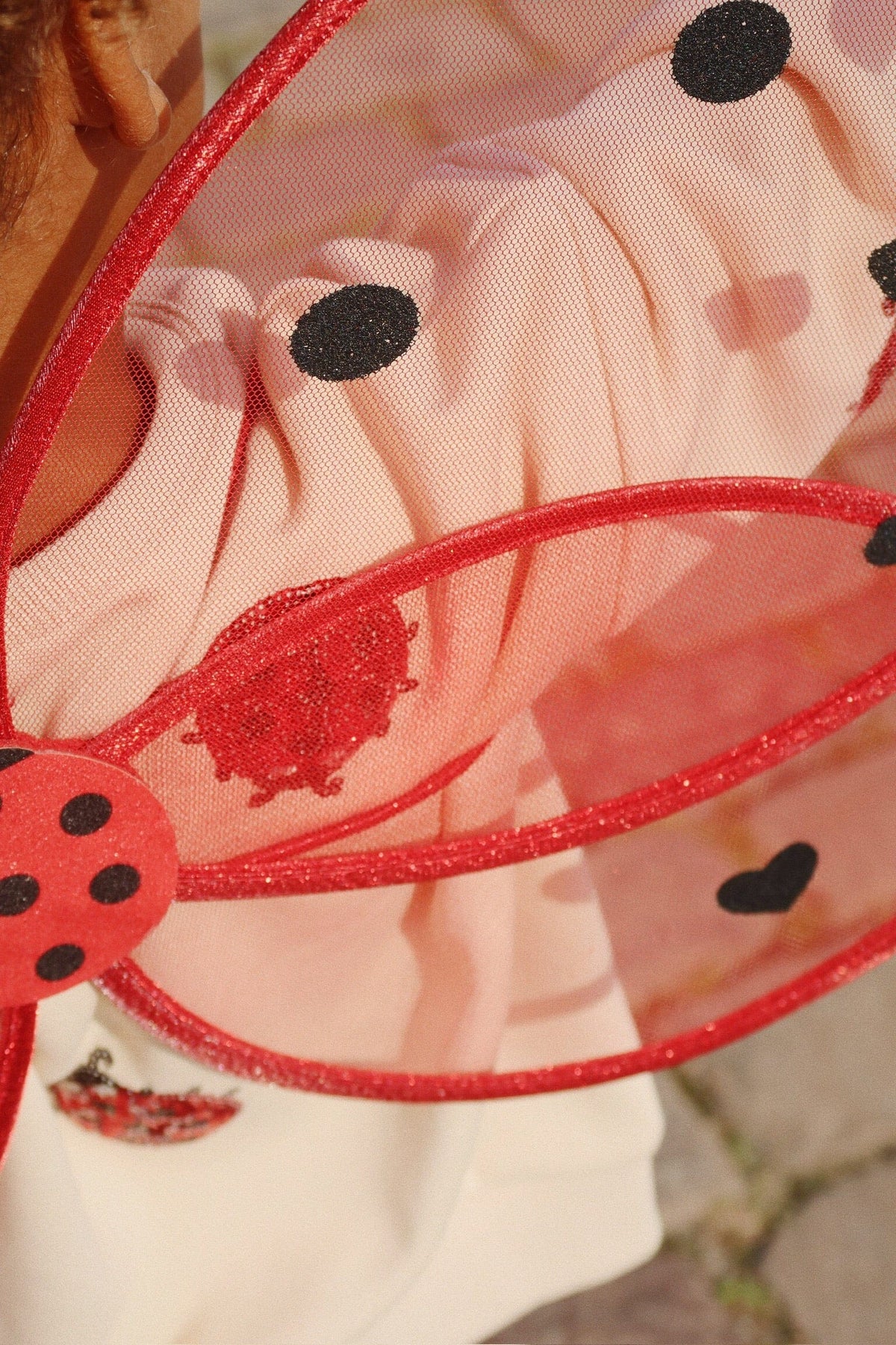 Konges Sløjd Lou Ladybug Glitter Sweatshirt Ocs Ks102204