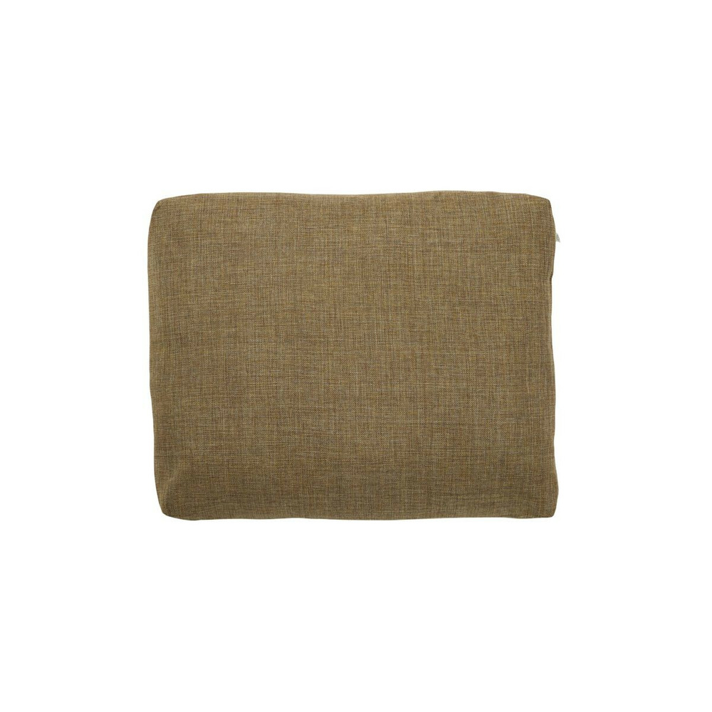 Coussin pour fauteuil avec garnissage fine camel