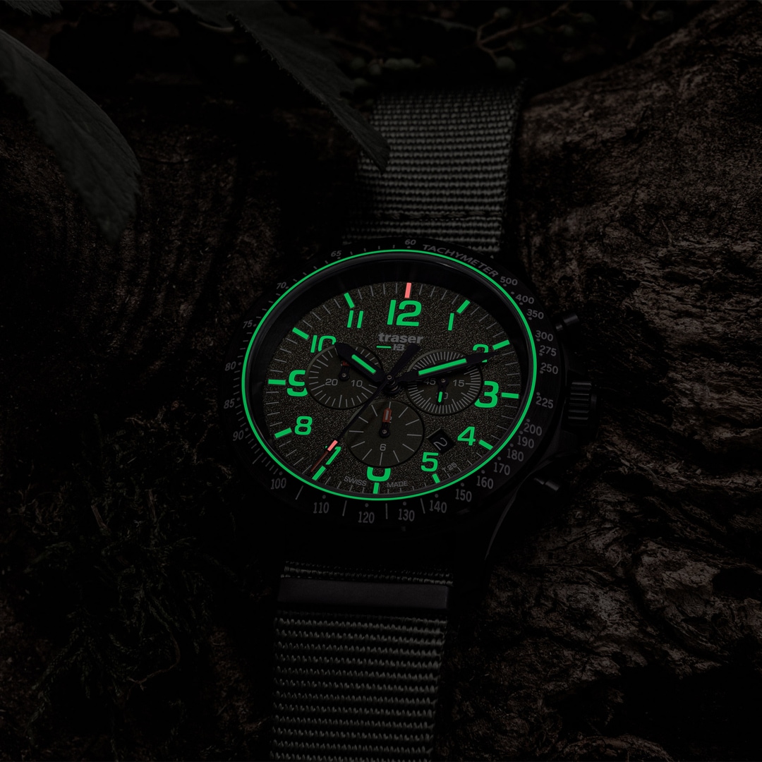 traser P67 Officer Pro Chrono Green