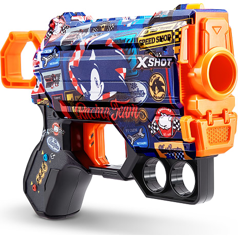X-Shot Skins Menace Blaster - Mega Sonic Skin