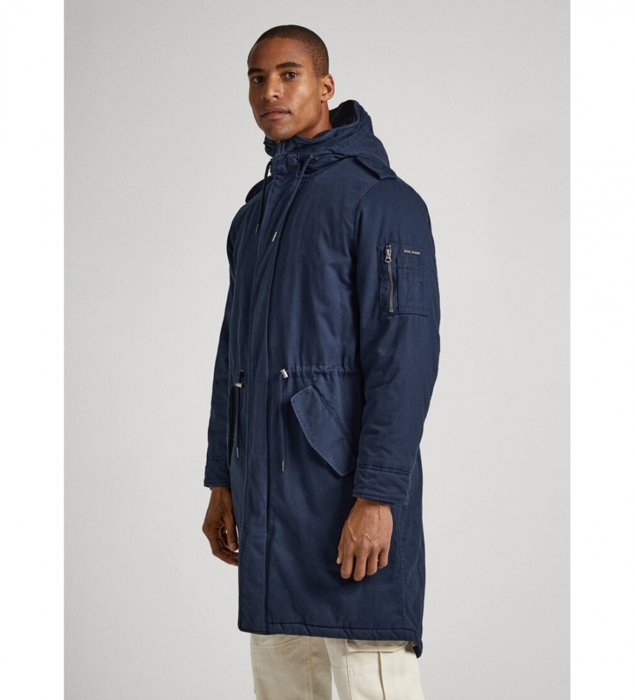 Parka Pepe Jeans Bowie azul marinho