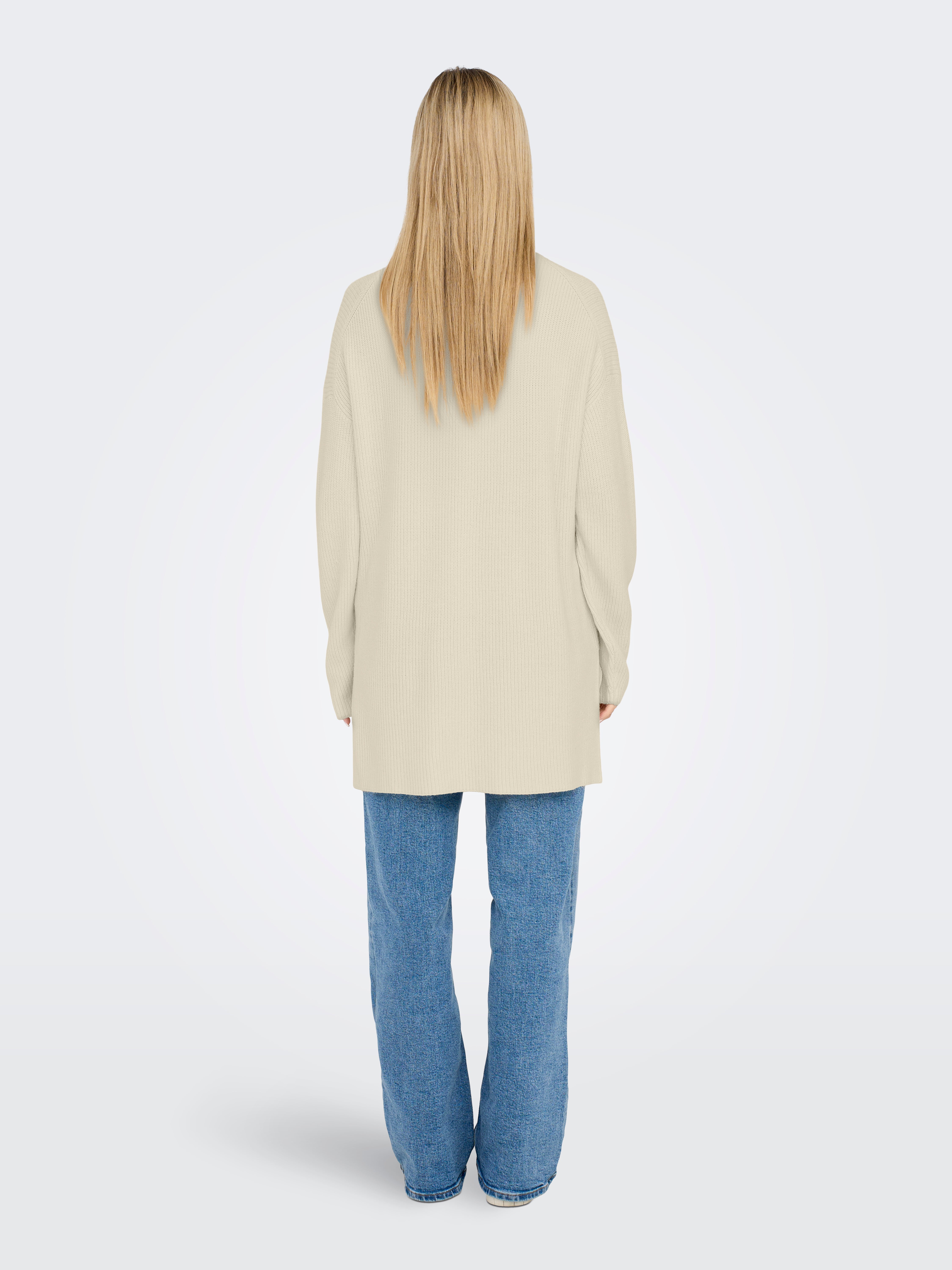 ONLKATIA Strickpullover Whitecap Gray
