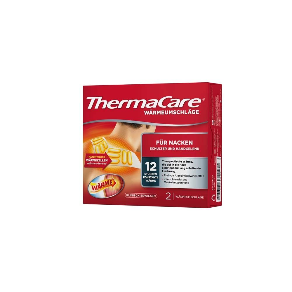 ThermaCare® Wärmepflaster bei Schmerzen in Nacken, Schulter und Handgelenk