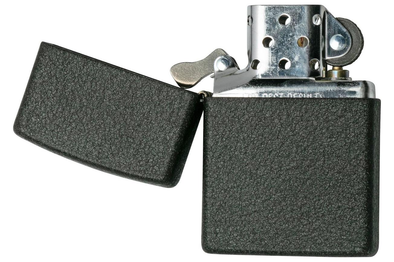 Zippo Black Crackle 60001196, aansteker