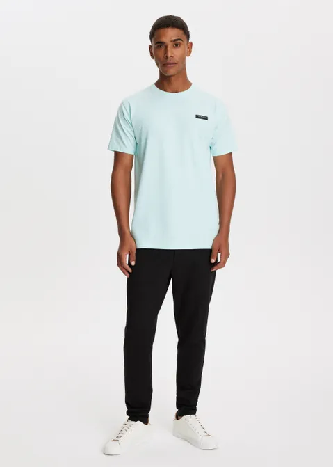 T-shirt met logo groen (GRN.PAS)