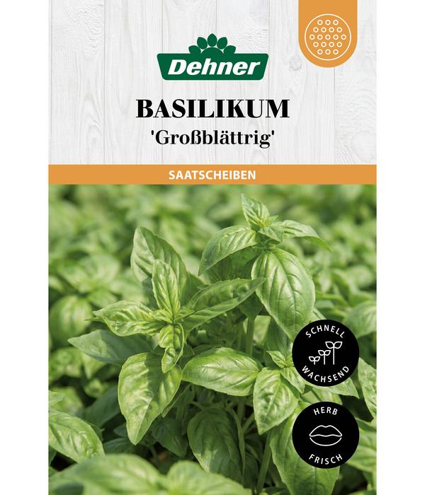 Dehner Saatscheiben Basilikum