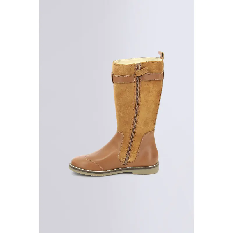 TYOUBE CAMEL BOTTES Cuir Fille