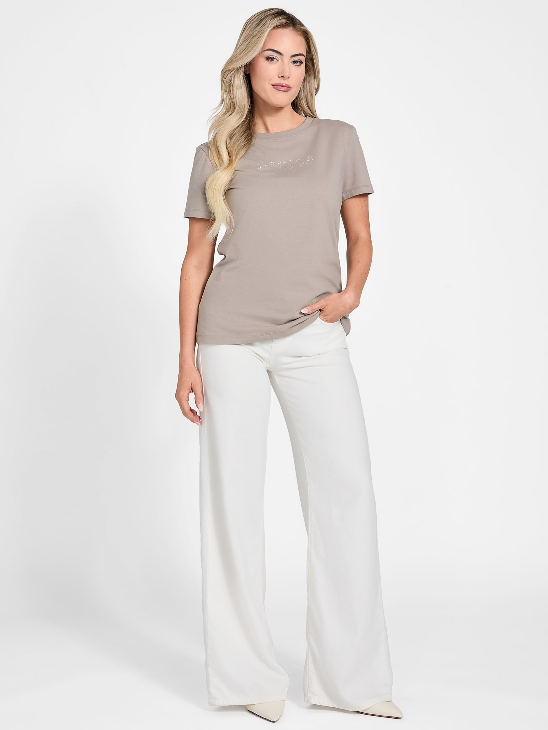 Camiseta Eco Briana com Strass