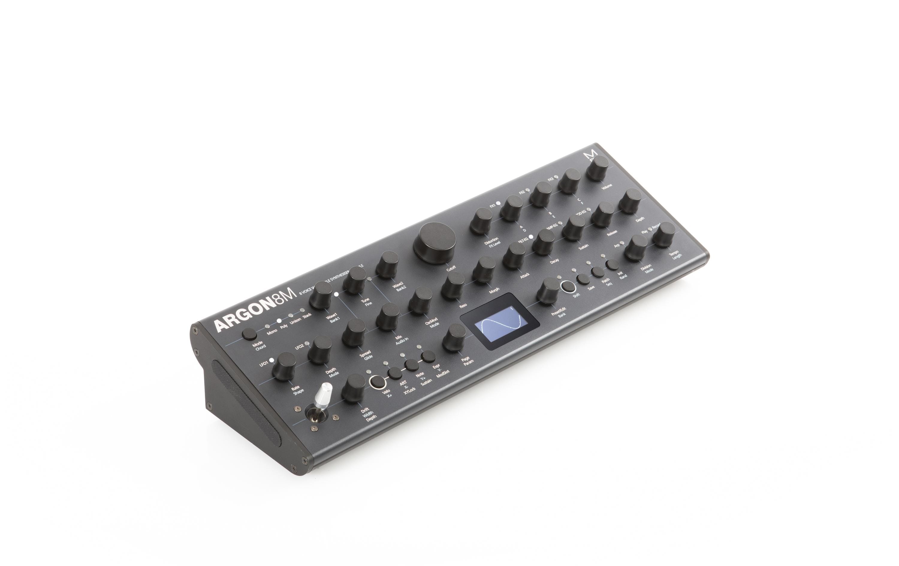 Synthesizer Argon8M<br>8-stimmiger Wavetable-Synthesizer
