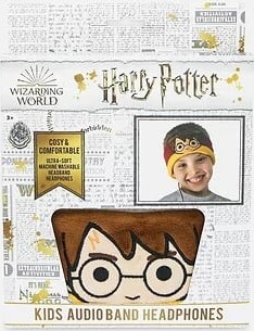 Harry Potter - Høretelefoner Med Pandebånd - Otl - Lyserød