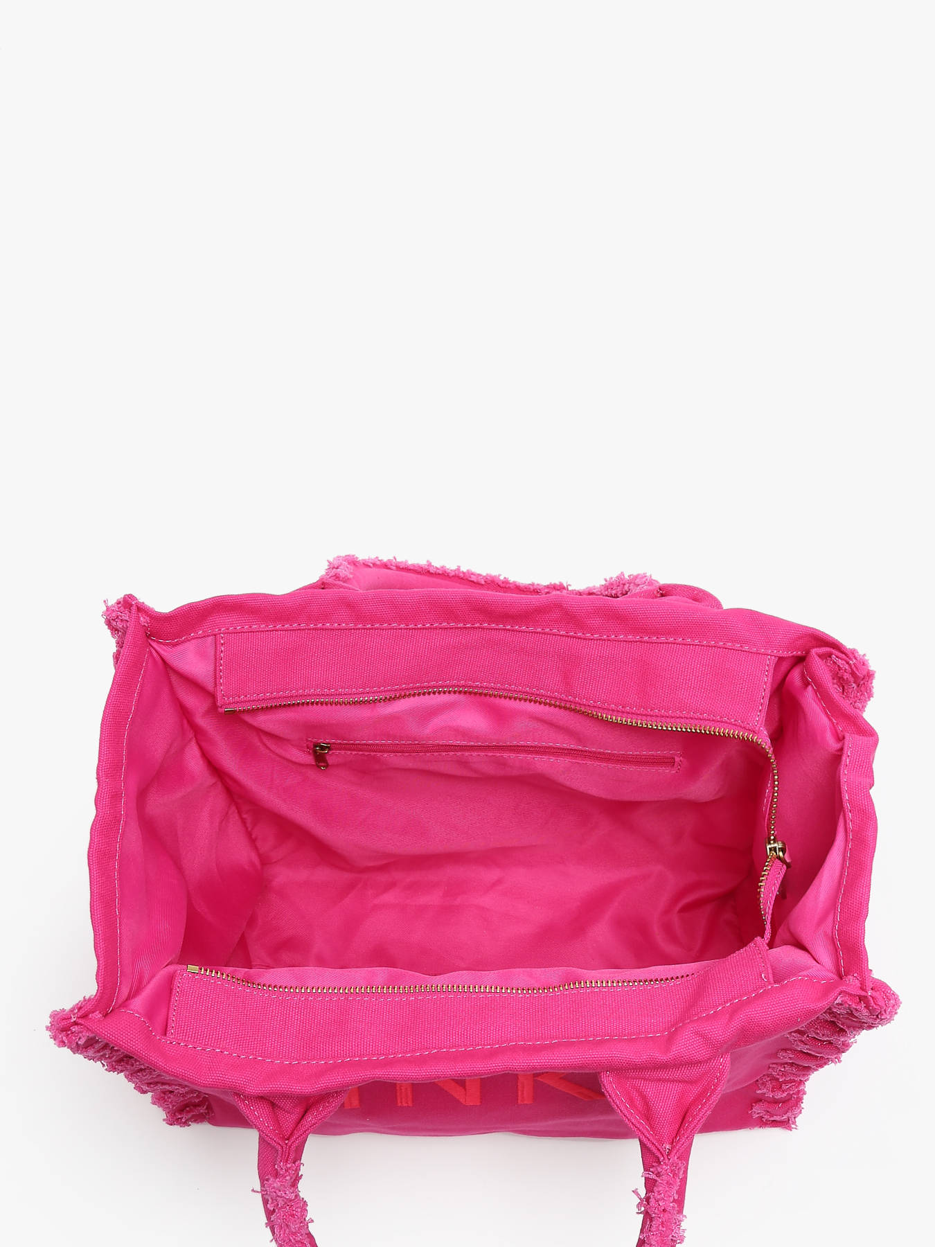 Sac port paule Logo shopper coton PINKO