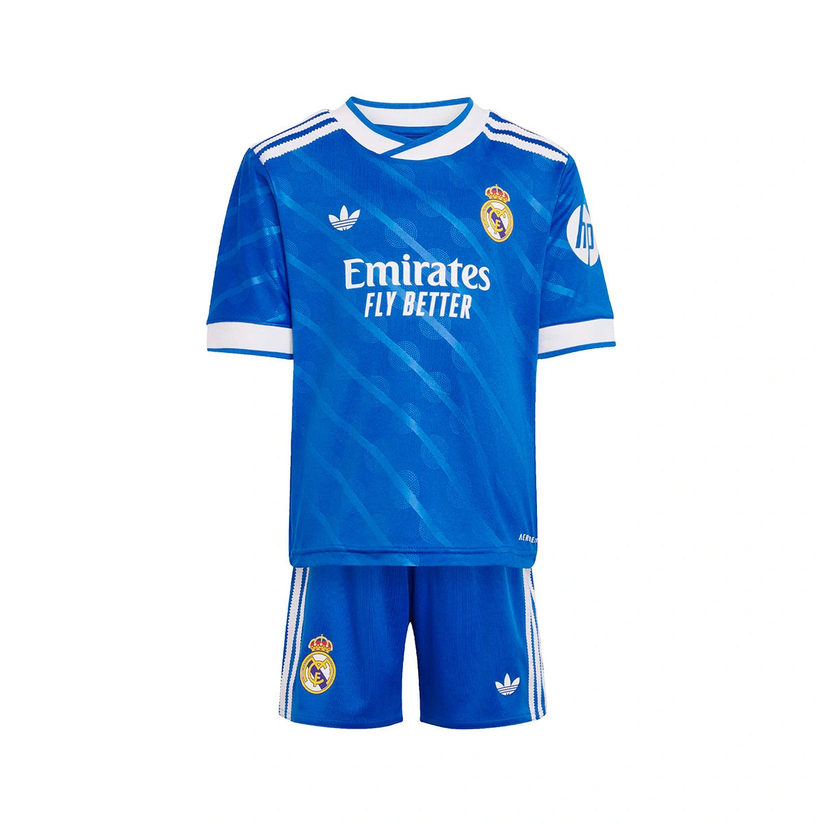 Conjunto adidas Real Madrid Terceiro Equipamento 2025-2026 Criança